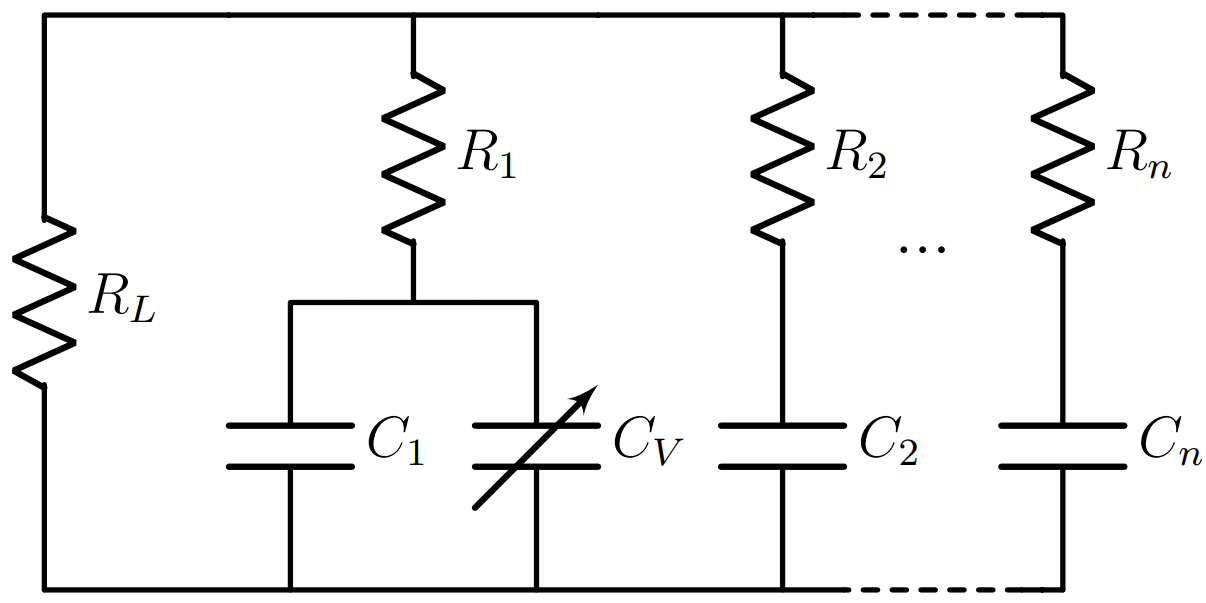 Supercapacitor - parallel model