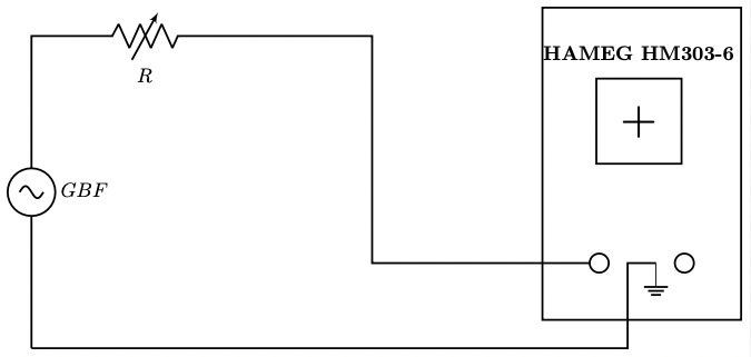 internal resistance and capacitance measurement circuit
